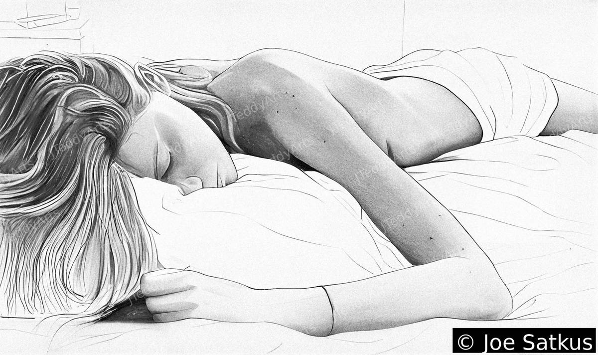 Beauty Sleep print