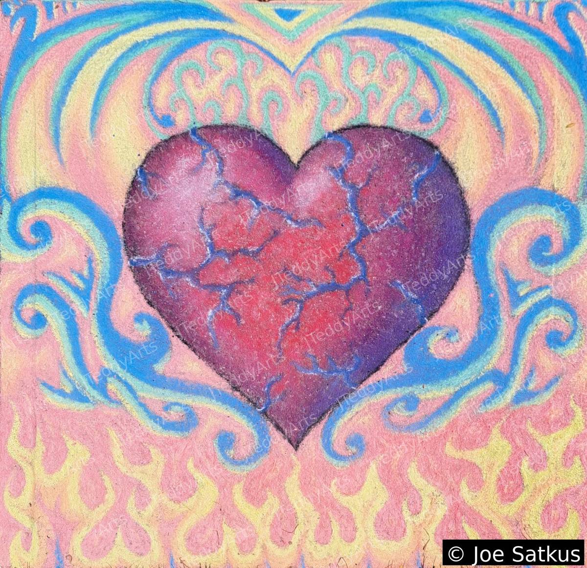 Phoenix Heart print